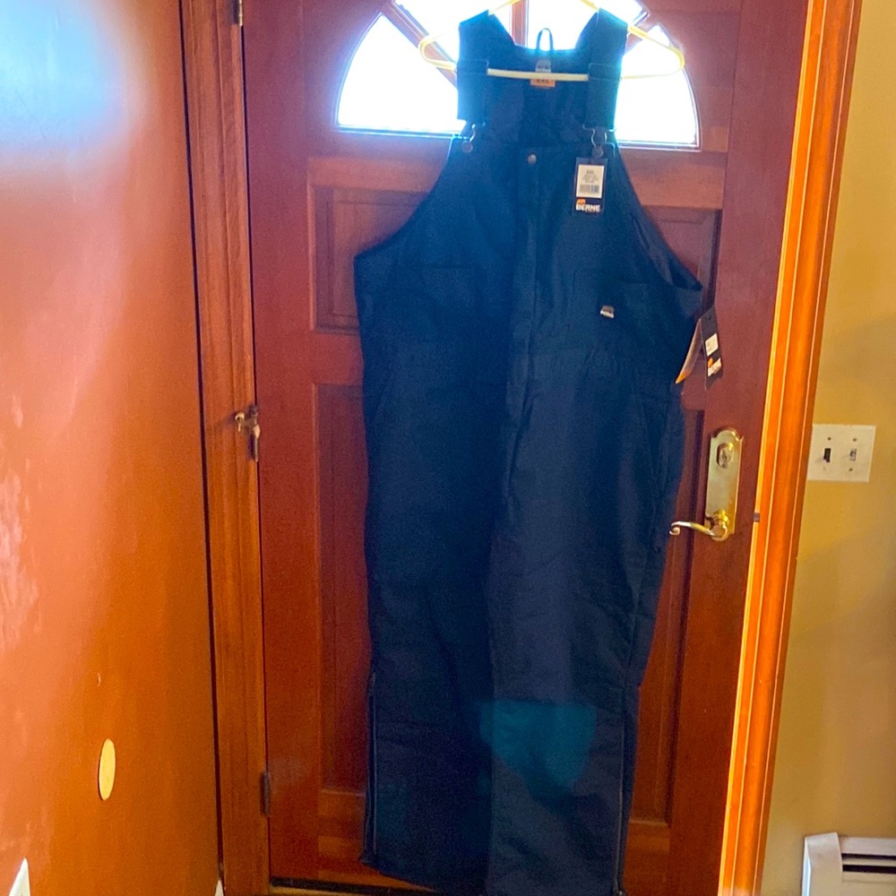 NEW Berne Men's Work  Insulated 2XL Regular Quilted Durable Overall